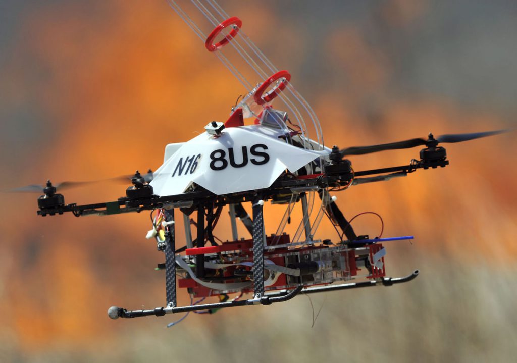 wildfire drone of the future