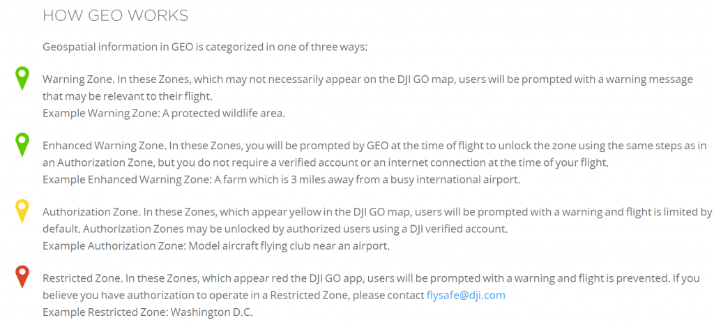 dji geo system