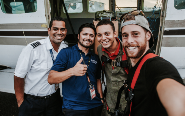 DASH Shipping flight crew