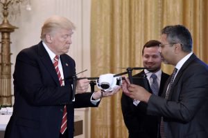 President Trump with George Mathew of Kespry