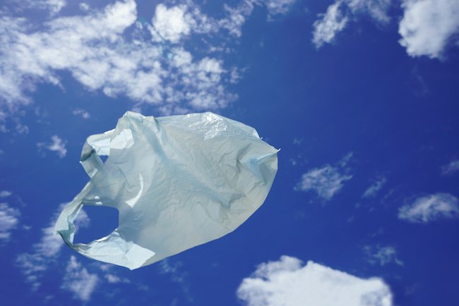 flying plastic bag mistaken for drone