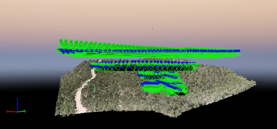 crash site investigation with drones