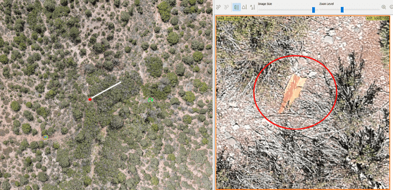 crash site investigation with drones