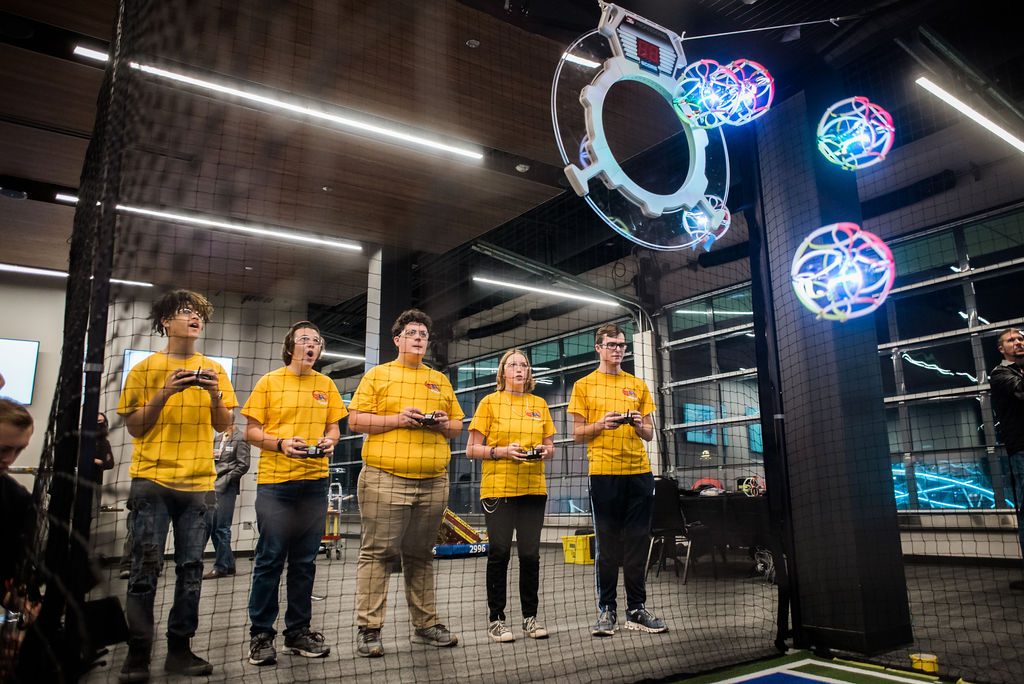 U.S. drone soccer