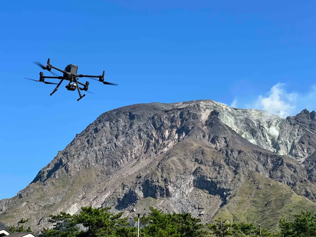 HexaMedia, volcanic survey by drone