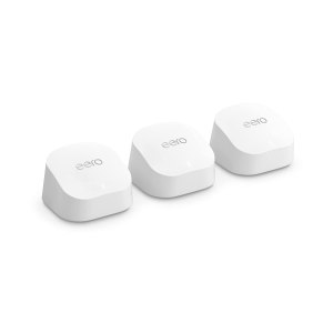 Eero 6+ dual-band mesh Wi-Fi 6 system (3-pack)