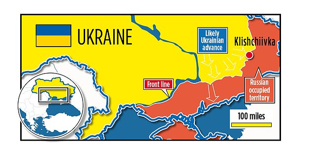 Since the counter-offensive against the Russians began three months ago, the Tsunami Assault Regiment has typically been advancing at a rate of 75 metres a day. Par