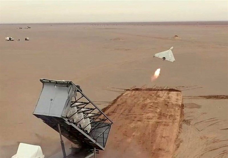 A drone is launched at Israel from an undisclosed area in Iran
