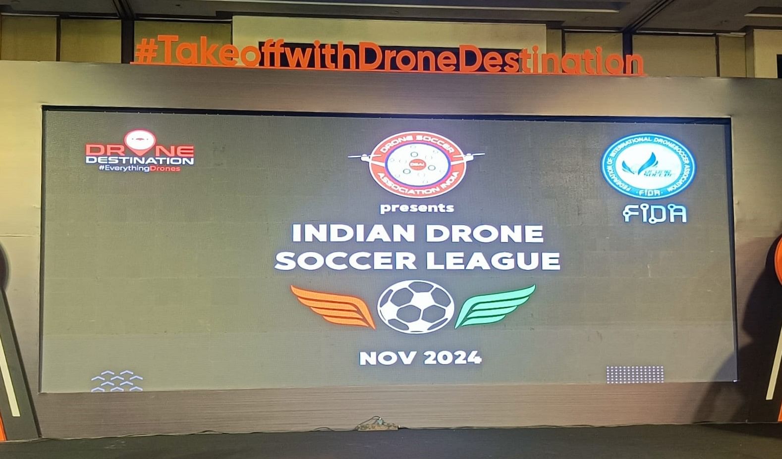 The first Drone Soccer World Cup Championship is scheduled to be held in Korea in 2025