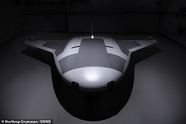 Manufacturer Northrop Grumman said: 'It is an extra-large glider that will operate long-duration, long-range and payload-capable undersea missions without need for on-site human logistics'