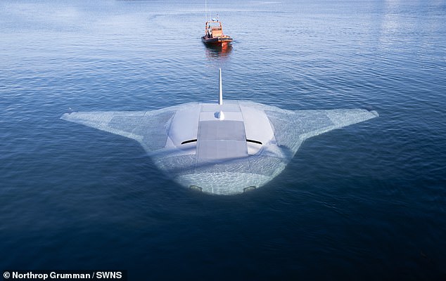 A Thunderbirds-style Manta Ray drone has completed in-water testing off the coast of California