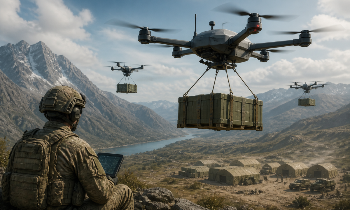 Revolutionizing Warfare: How Autonomous Drones Are Transforming Military Resupply Operations
